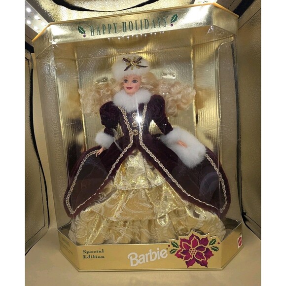 Mattel Other - Vintage 1996 Happy Holidays Special Edition Barbie Doll Mattel #15646 New NRFB